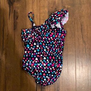 2t one piece bathing suit like new .